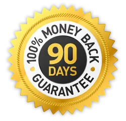 GlycoMute 90 Days Money Back Guarantee Badge